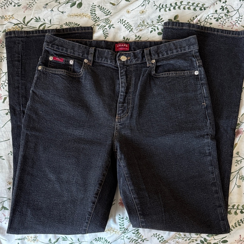 Chaps Classic Black Denim Jeans